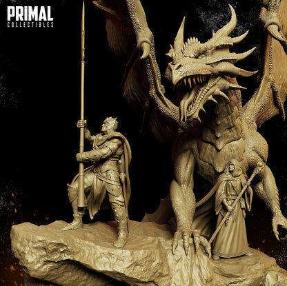 Brothers and Dragon Diorama