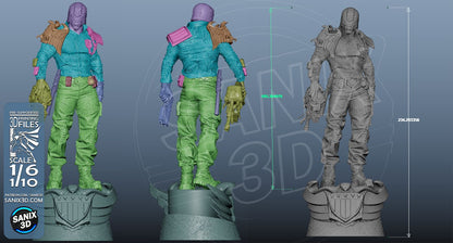 Judge Dredd 1:6 or 1:10