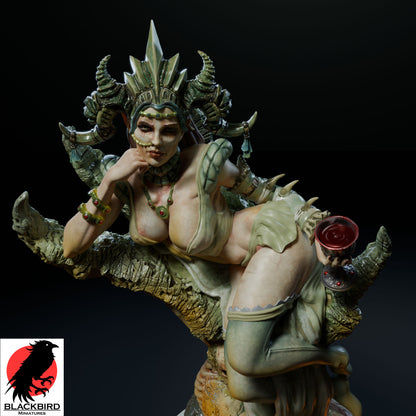 The Lady of the Crypt Miniature – Fantasy Resin Display Model (SFW)