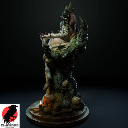 The Lady of the Crypt Miniature – Fantasy Resin Display Model (SFW)