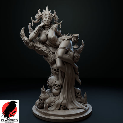 The Lady of the Crypt Miniature – Fantasy Resin Display Model (SFW)