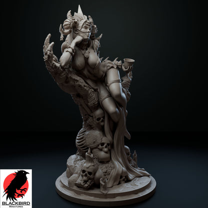 The Lady of the Crypt Miniature – Fantasy Resin Display Model (SFW)