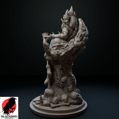 The Lady of the Crypt Miniature – Fantasy Resin Display Model (SFW)