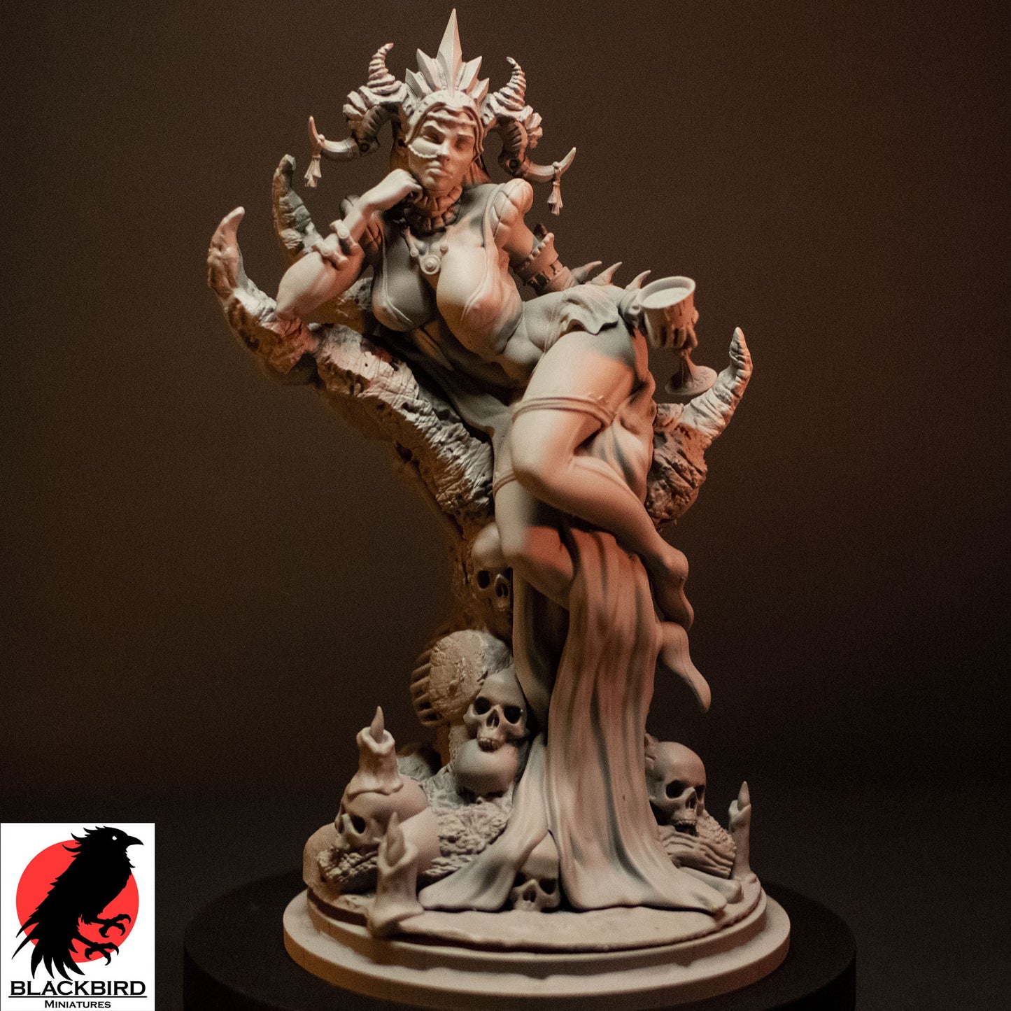 The Lady of the Crypt Miniature – Fantasy Resin Display Model (SFW)