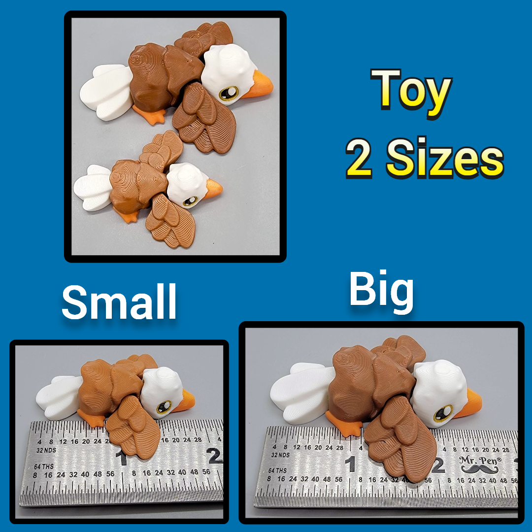 Baby Eagle — Articulated Toy