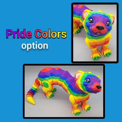 Articulated Ferret Toy