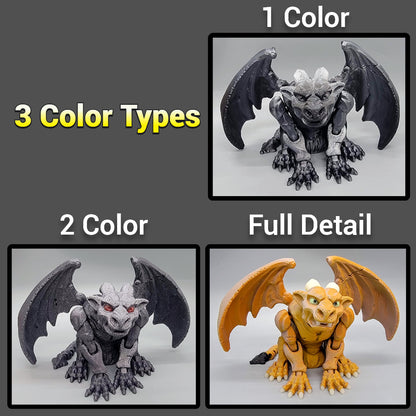 Posable Gargoyle — Articulated Toy
