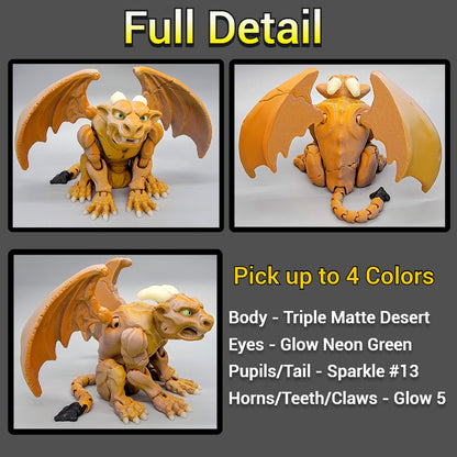 Posable Gargoyle — Articulated Toy