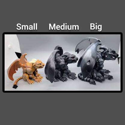 Posable Gargoyle — Articulated Toy