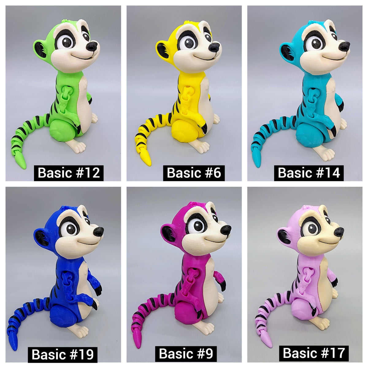 Articulated Meerkat Toy
