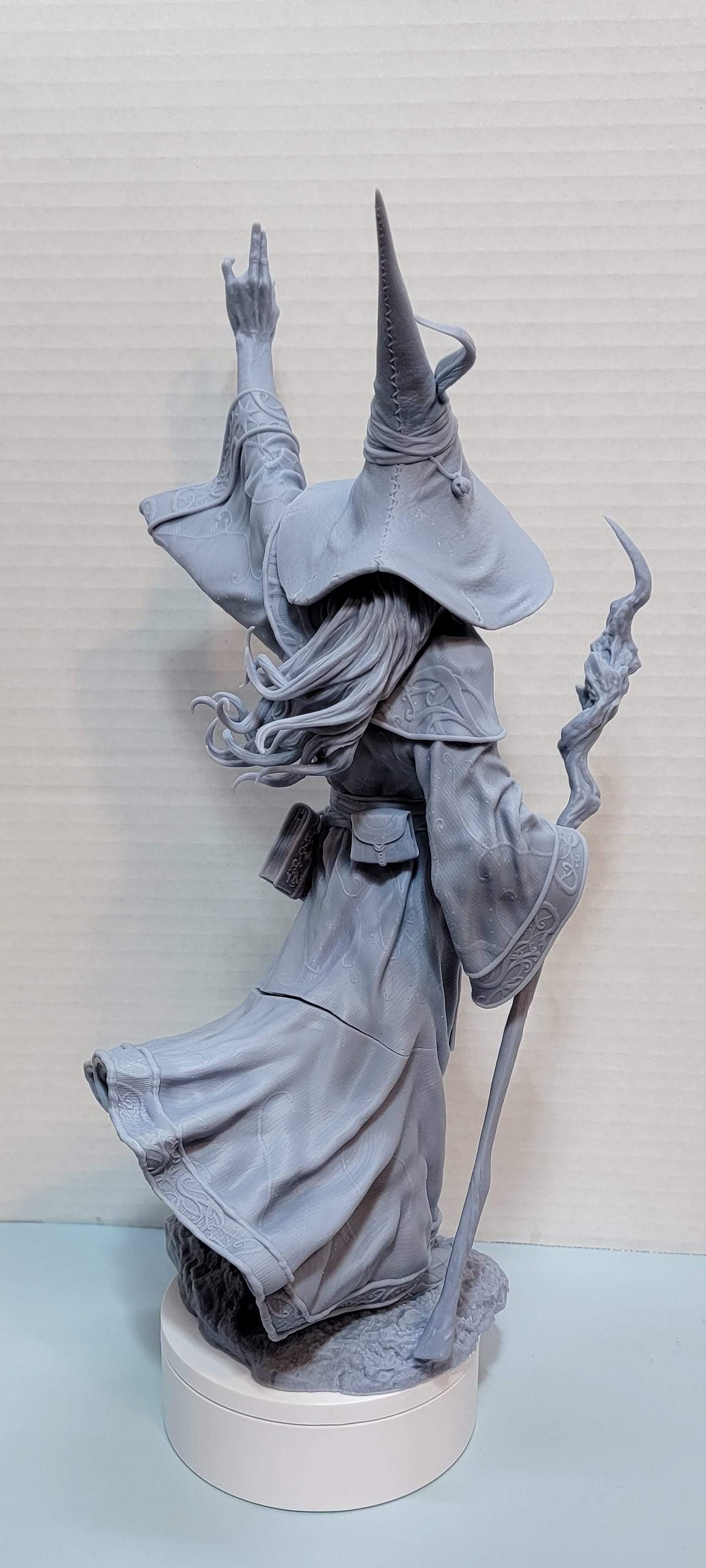 Merlin Figure test fit and printed by D&K Custom Prints