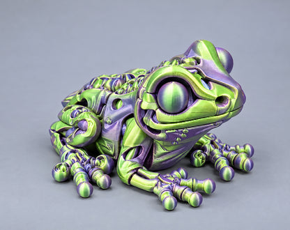 Mini Zombie Frog – Articulated Toy, Magnet or Keychain