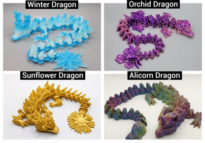 Mystery Dragon Eggs – Articulated 3D Printed Toy