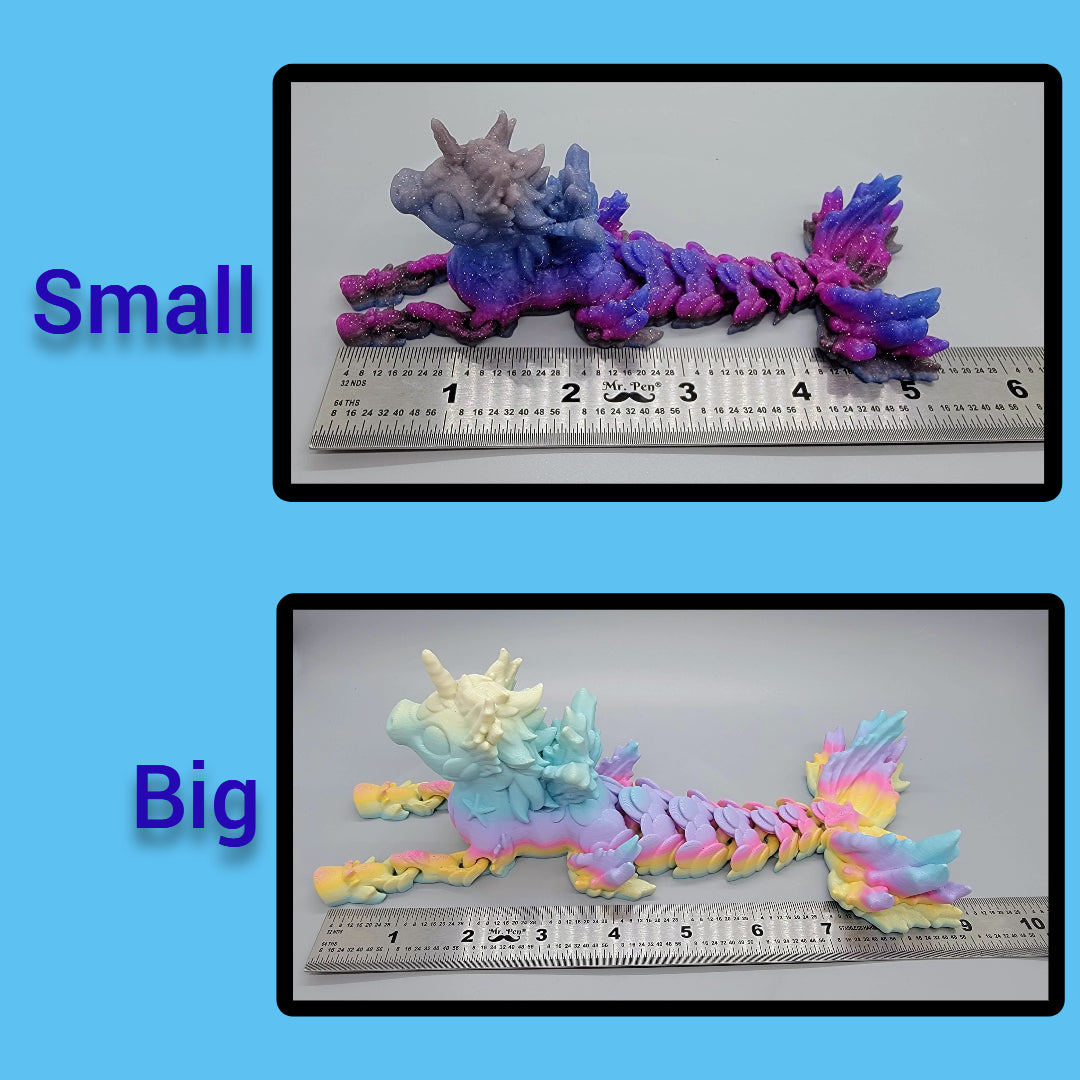 Paintable Articulated Sea Horse Toy or Straw Topper