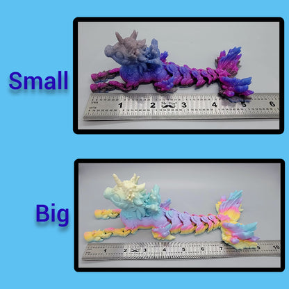 Paintable Articulated Sea Horse Toy or Straw Topper