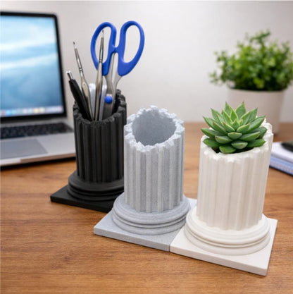 Pillar Ruins – Pen & Pencil Holder
