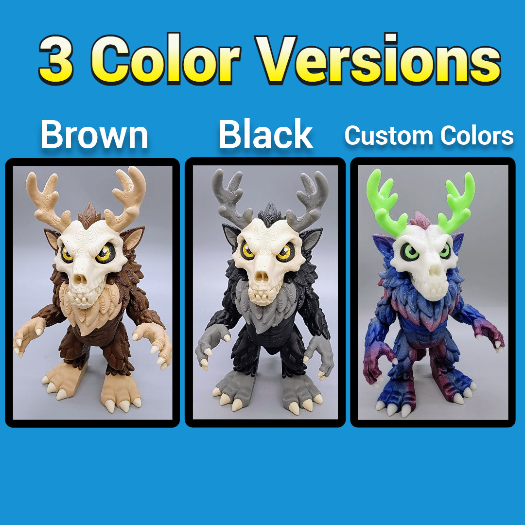Chibi Wendigo – Articulated Toy
