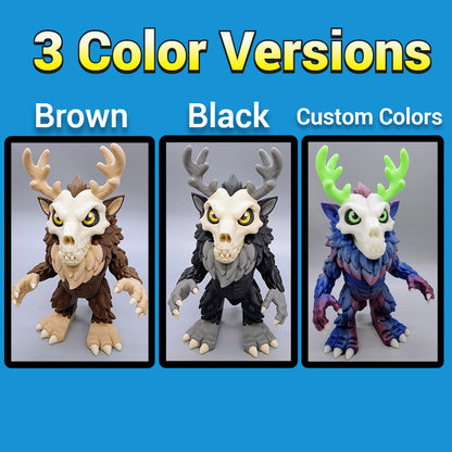 Chibi Wendigo – Articulated Toy