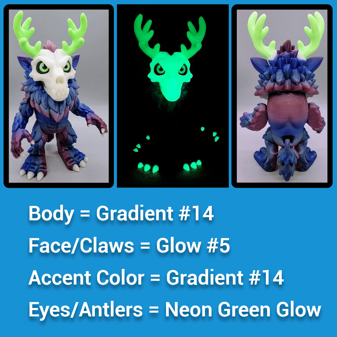 Chibi Wendigo – Articulated Toy
