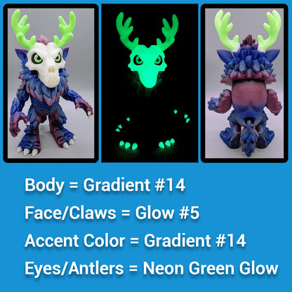 Chibi Wendigo – Articulated Toy