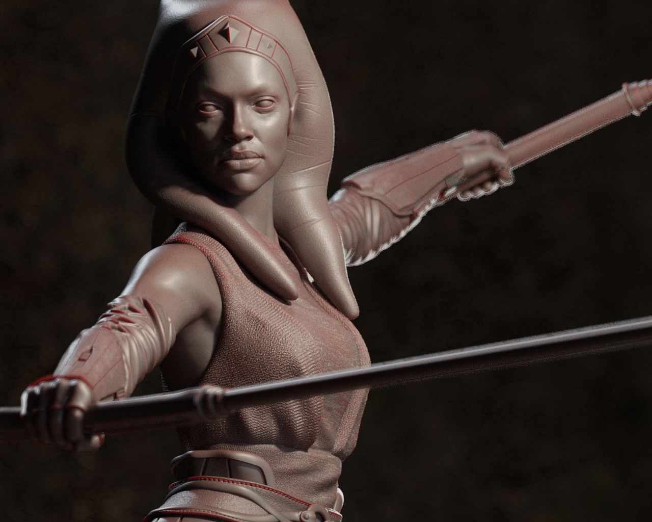 Ahsoka 1:6 or 1:9 Scale