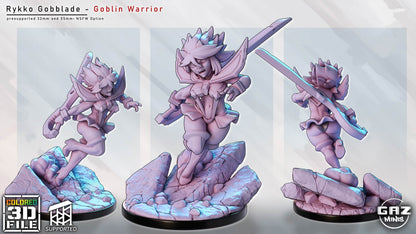 Rykko Gobblade - Goblin Fighter (NSFW 18+)