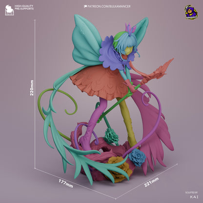 Cardcaptor Sakura 1:8 scale resin fan art showing the assembly view