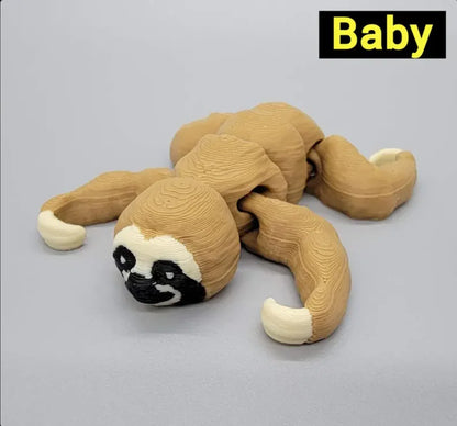 Flexi Sloth Toy or Keychain