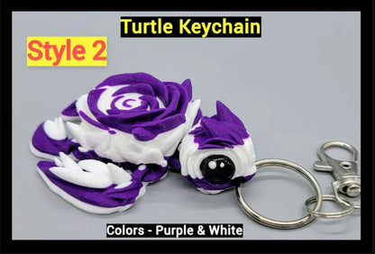 Rose Turtle & Rose Frog