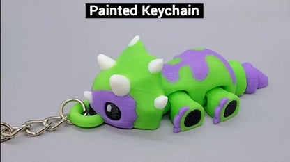 Custom Baby Triceratops Dino Toy