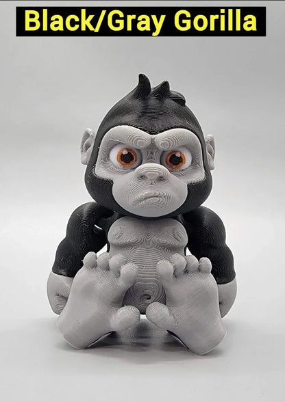 Articulated Baby Gorilla Toy