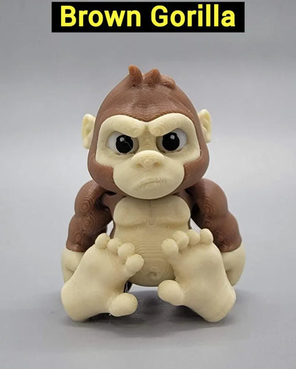 Articulated Baby Gorilla Toy