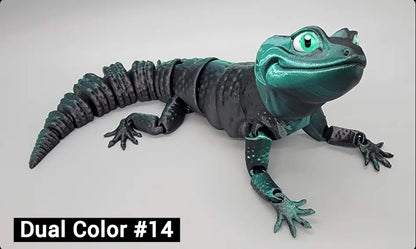 Juguete articulado de gecko leopardo
