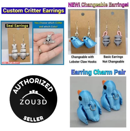 Mini Micro Fidget Critters