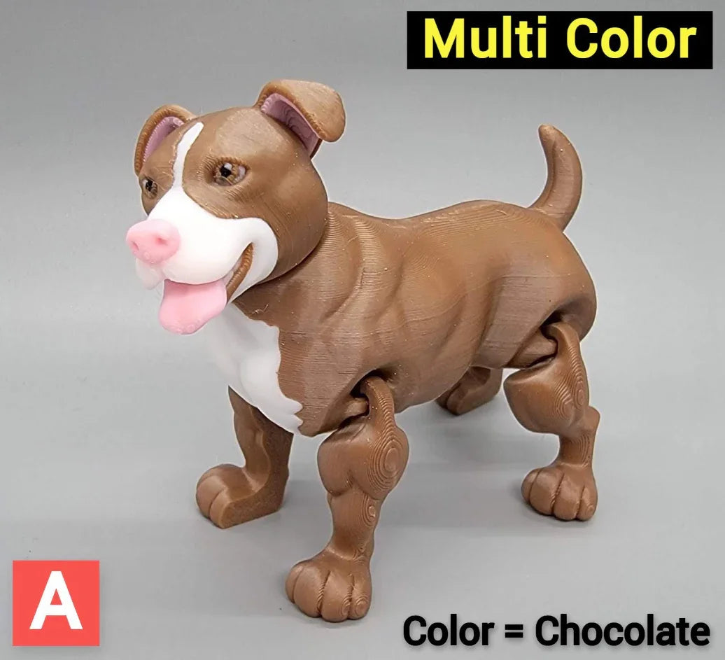 Articulated PitBull Toy