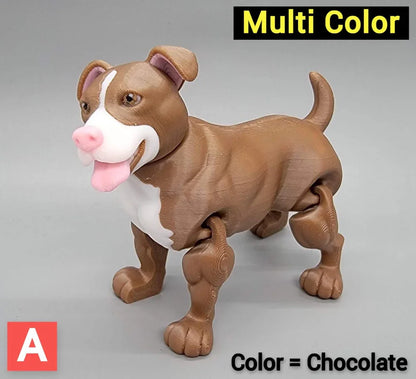 Articulated PitBull Toy