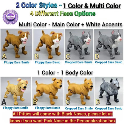Articulated PitBull Toy