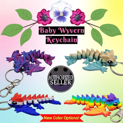 Baby Wyvern Toy or Keychain