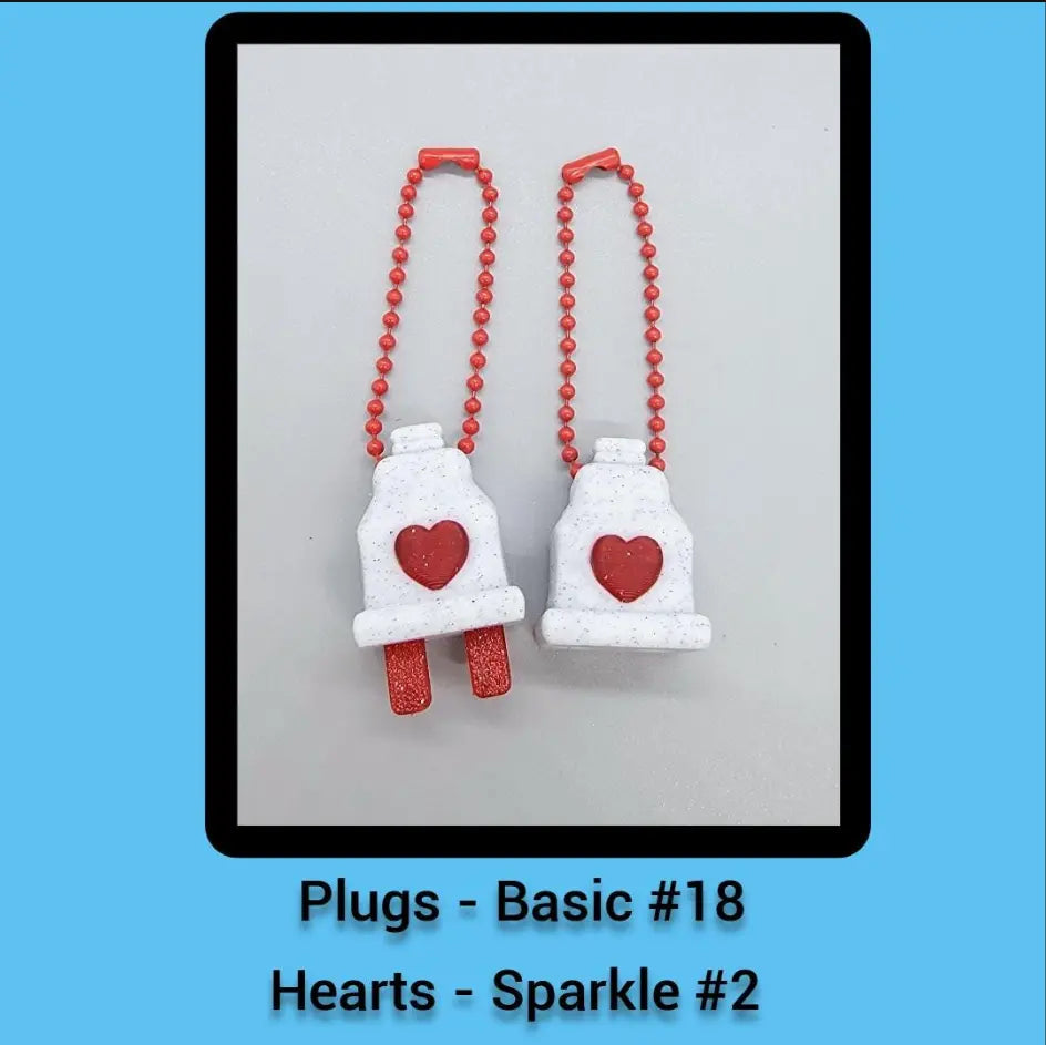 Plug and Socket Keychain Set