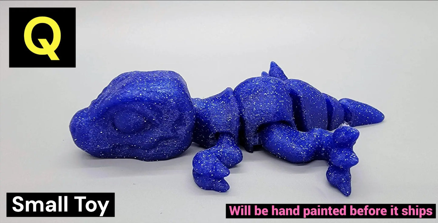 Mini juguete articulado de T-Rex o llavero listo para enviar | Impresión 3D | Sensorial | Fidget