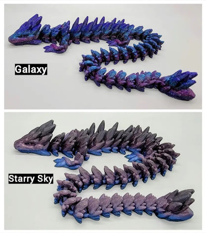 Articulated Gemstone Dragons