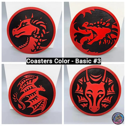 Dragon Claw Coaster Set