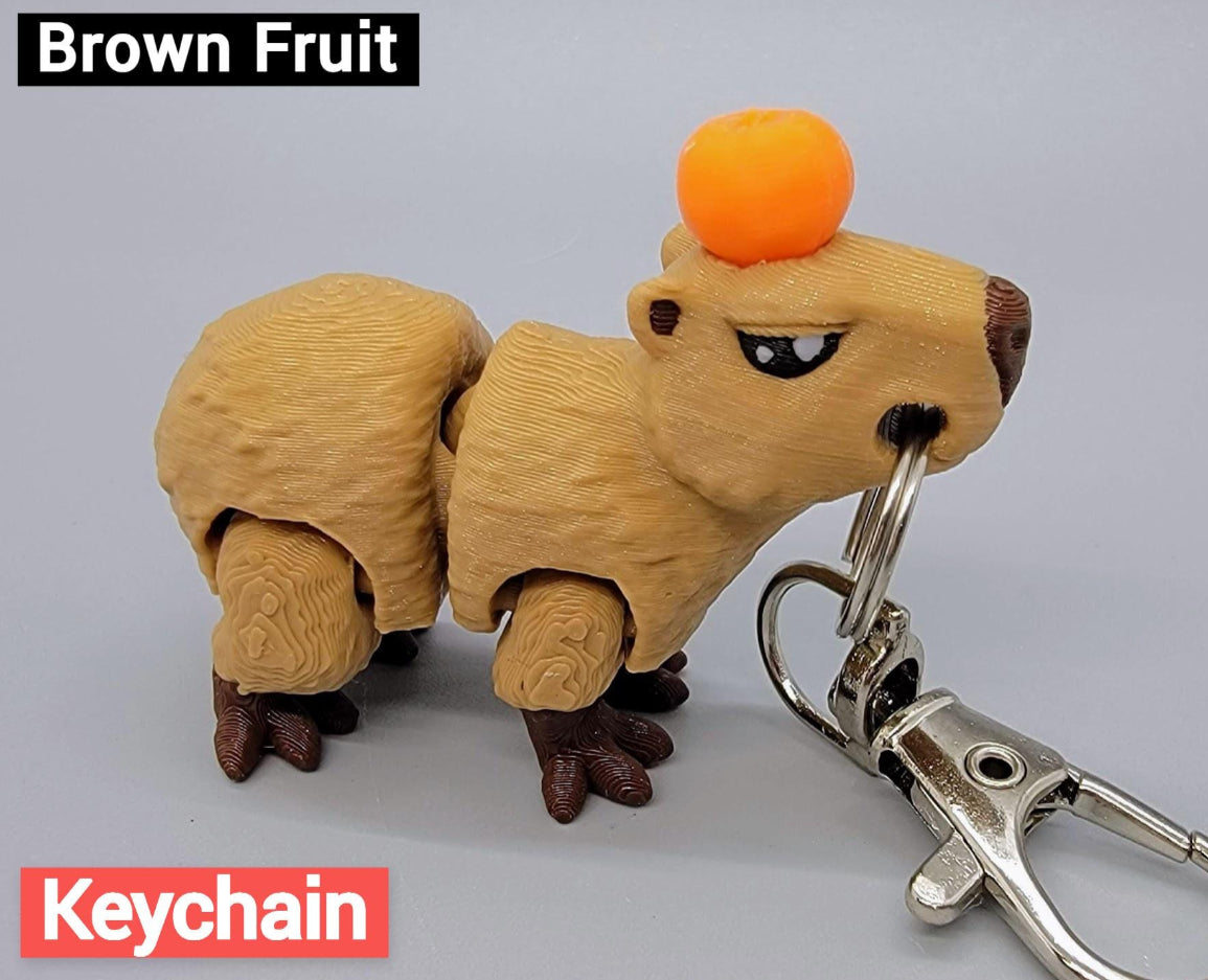 Mini Capybara Toy or Keychain