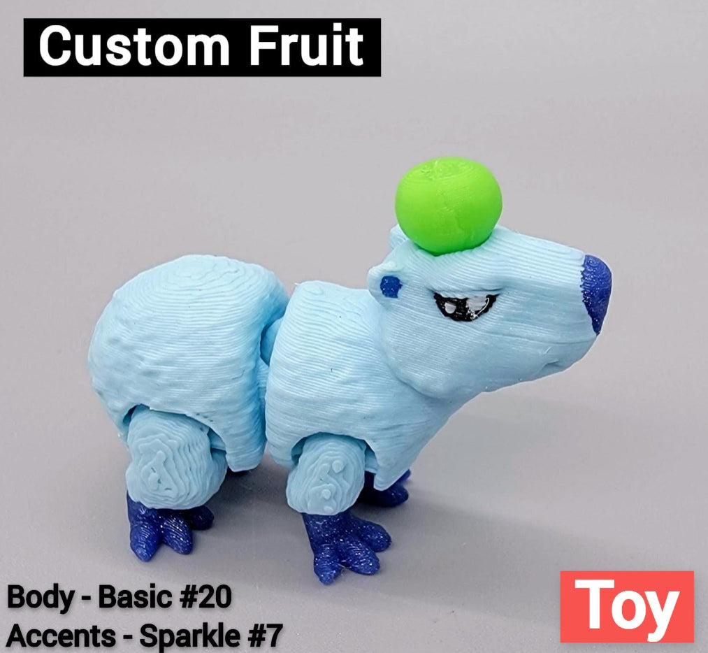Mini Capybara Toy or Keychain