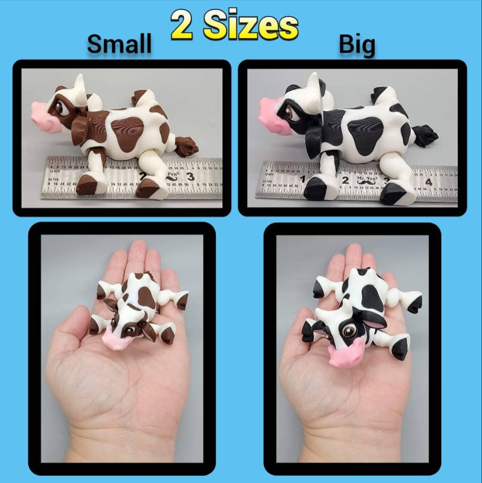 Articulated Cow Toy