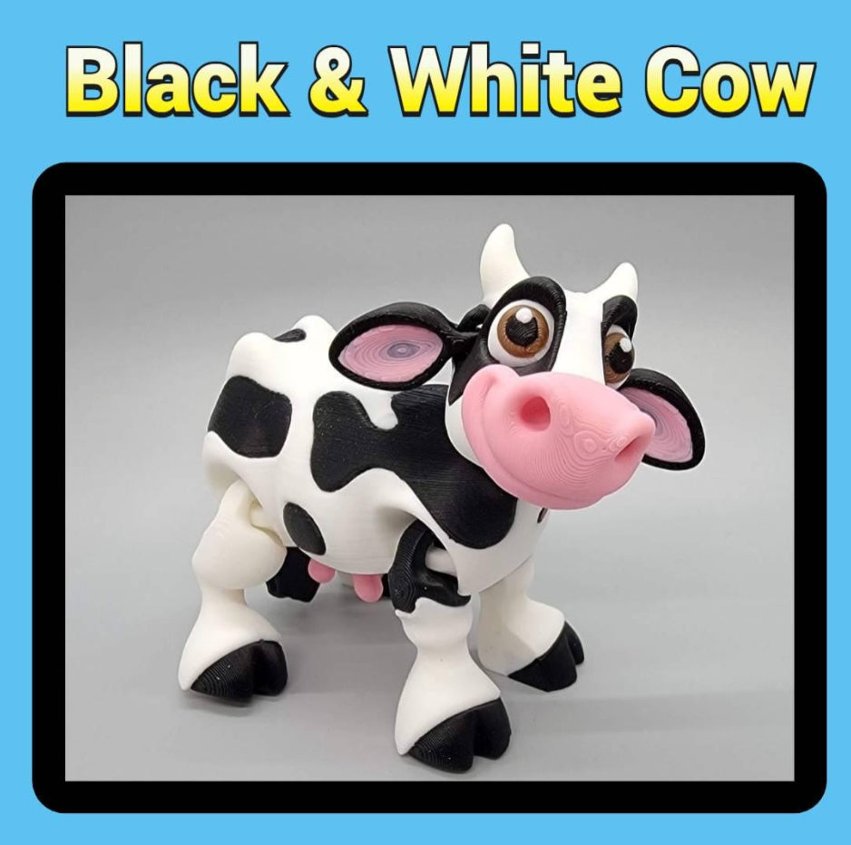 Articulated Cow Toy