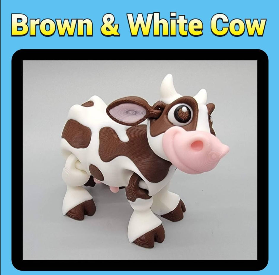 Articulated Cow Toy