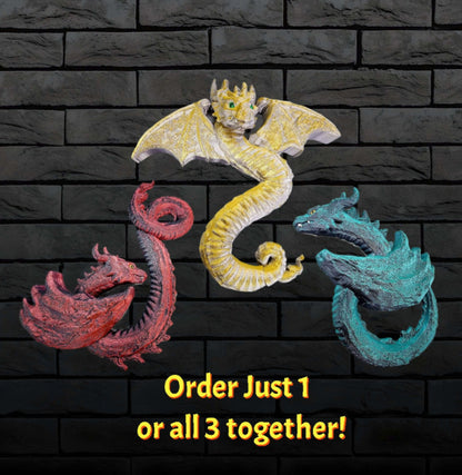 Dragon Trinity Wall Art