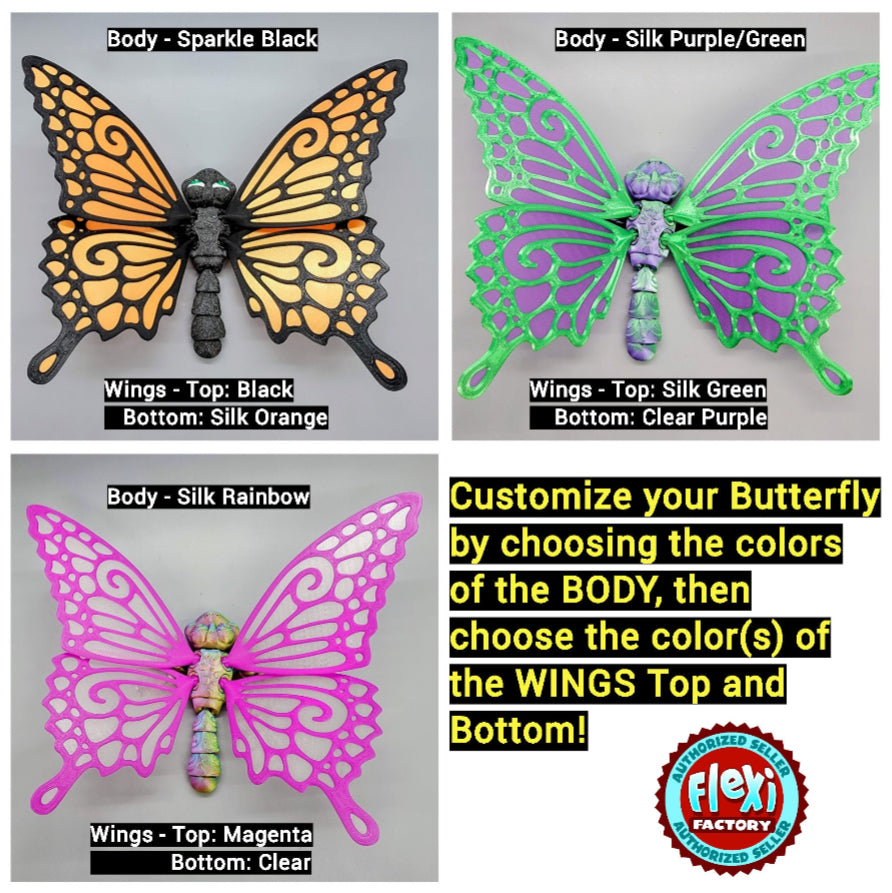 Articulated Butterfly Toy