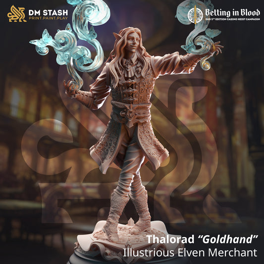 Thalorad Goldhand – Elven Enchanting Sorcerer